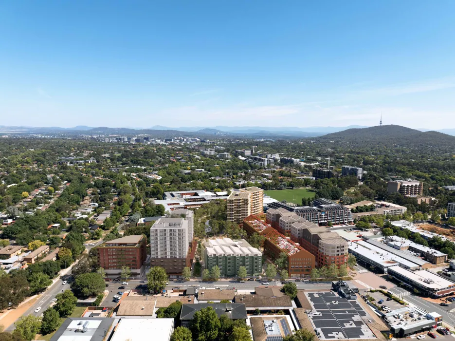 The Green - Top view